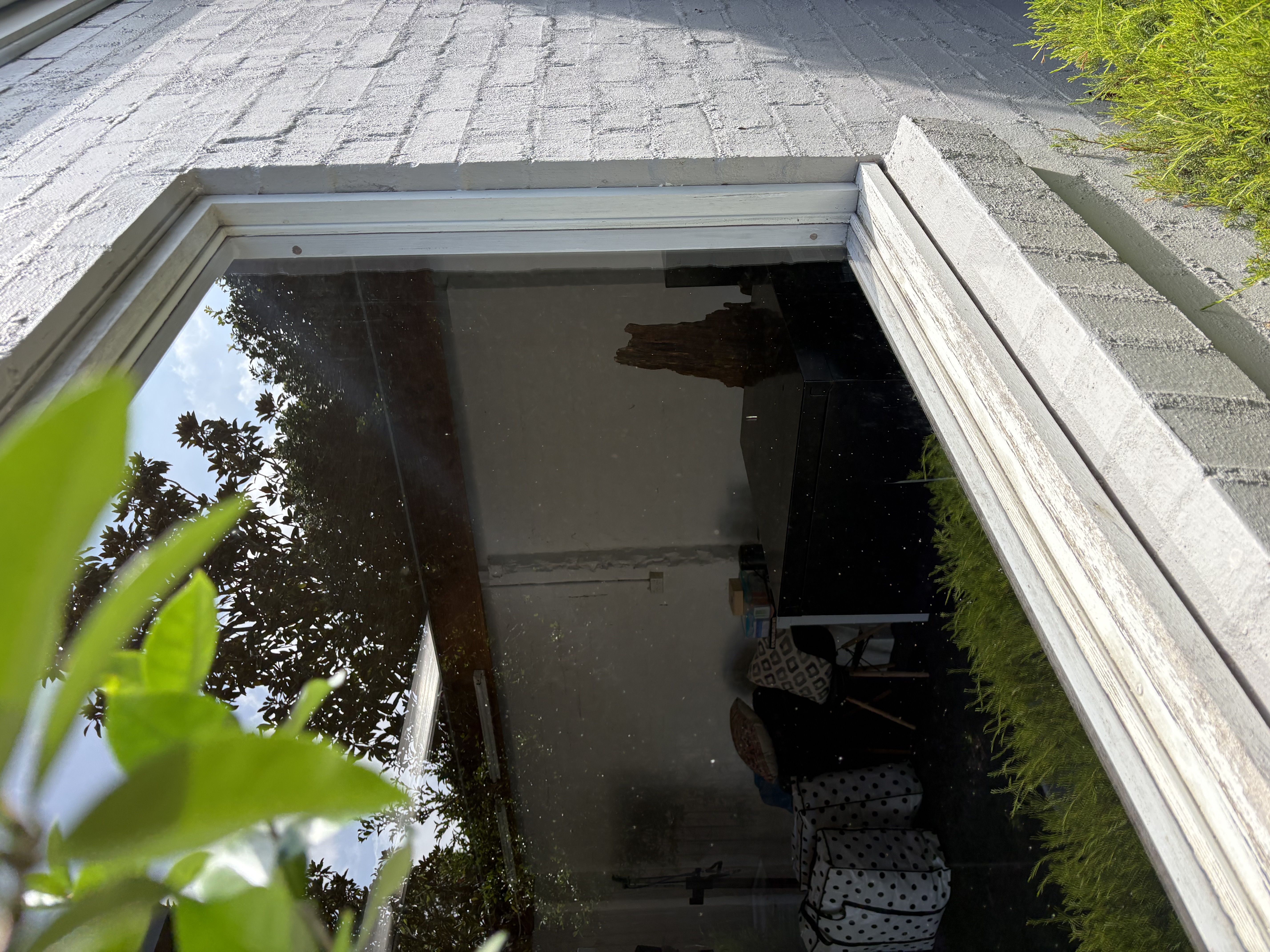 Before window cleaning result